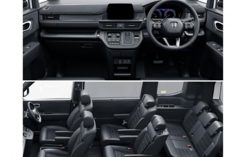 tampak dalam STEP WGN e:HEV Hybrid